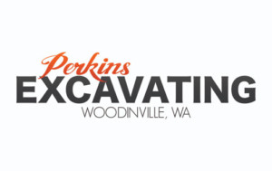 Logo design for Perkins Excavating.
